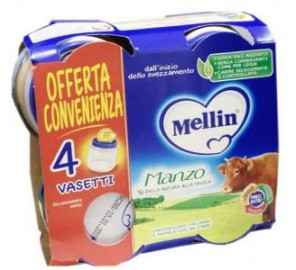 MELLIN OMOG MANZO 4X80G