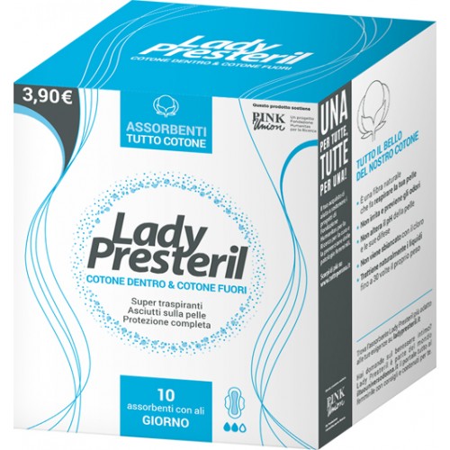 PRESTERIL-LADY COT GG PROMO 10PZ