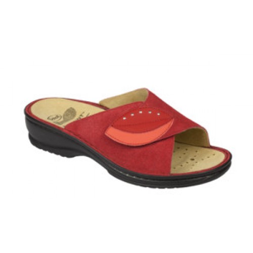 CLEO SUEDE W RED 35