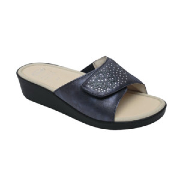 LEDEL SYNTHETIC+STRASS NAVY 37