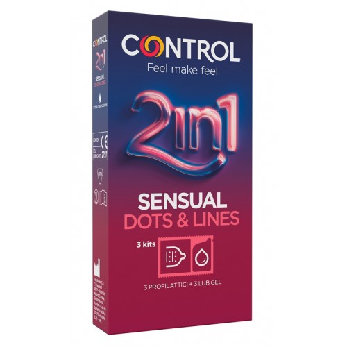 CONTROL 2IN1 SENSUAL D&L+NAT