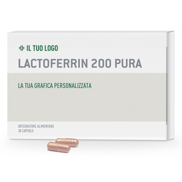 LACTOFERRIN 200 PURA 30CPS