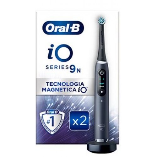 ORALB IO 9 BLACK SPAZZ+2REFILL