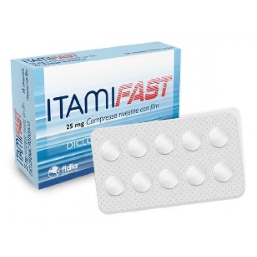 ITAMIFAST 10CPR RIV 25MG
