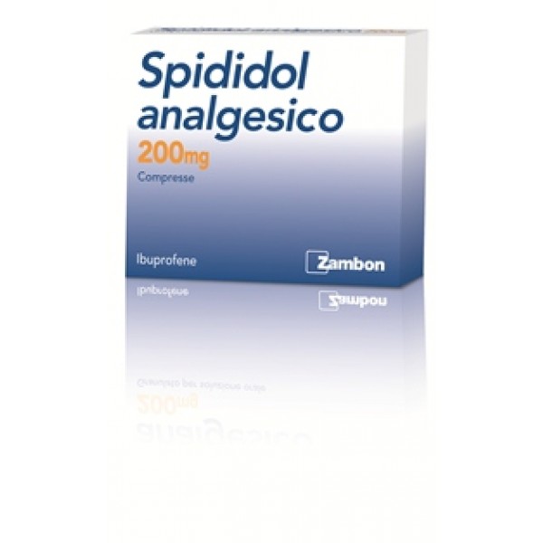 SPIDIDOL ANALG 12CPR 200MG