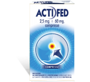 ACTIFED 12CPR 2,5MG+60MG