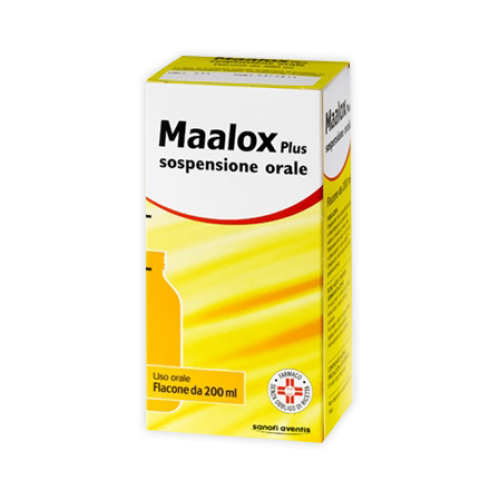 MAALOX PLUS OS SOSP FL 200ML