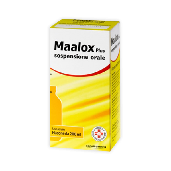 MAALOX PLUS OS SOSP FL 200ML