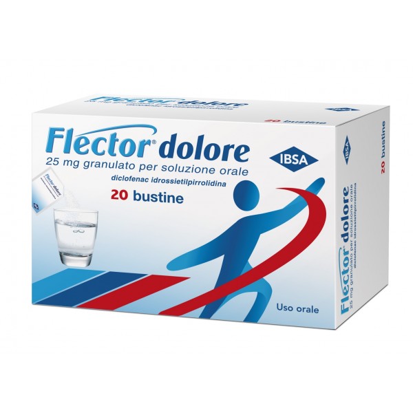 FLECTOR DOLORE GRAT 20BUST25MG