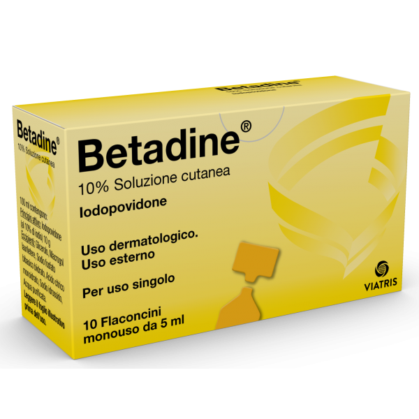 BETADINE SOL CUT 10FL 5ML 10%