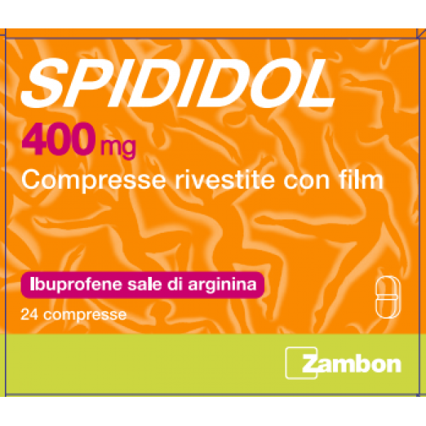 SPIDIDOL 24CPR RIV 400MG