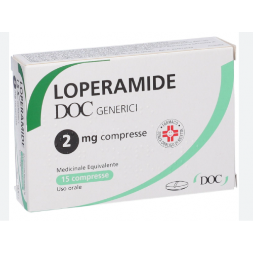 LOPERAMIDE DOC 15CPR 2MG