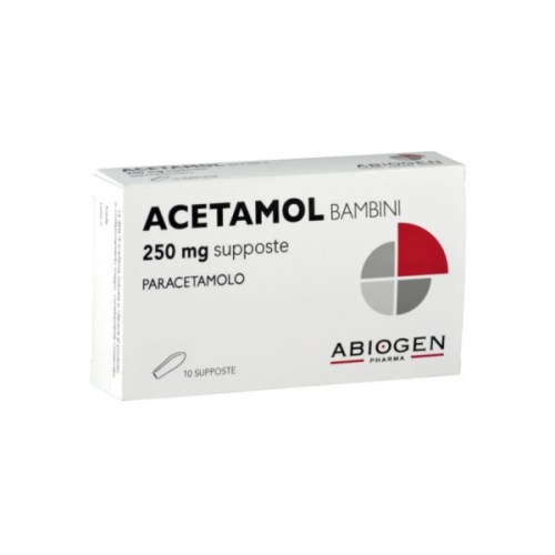 ACETAMOL BB 10SUPP 250MG