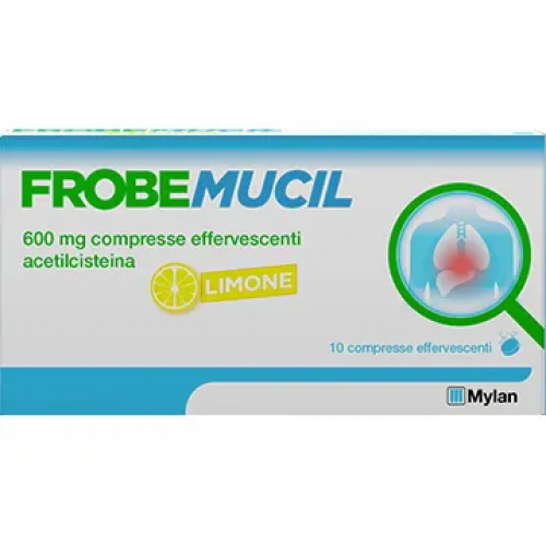 FROBEMUCIL 10CPR EFF 600MG