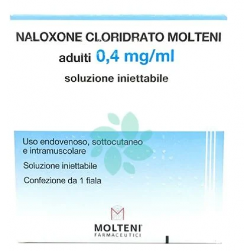 NALOXONE CLOR MOLT F 0,4MG 1ML